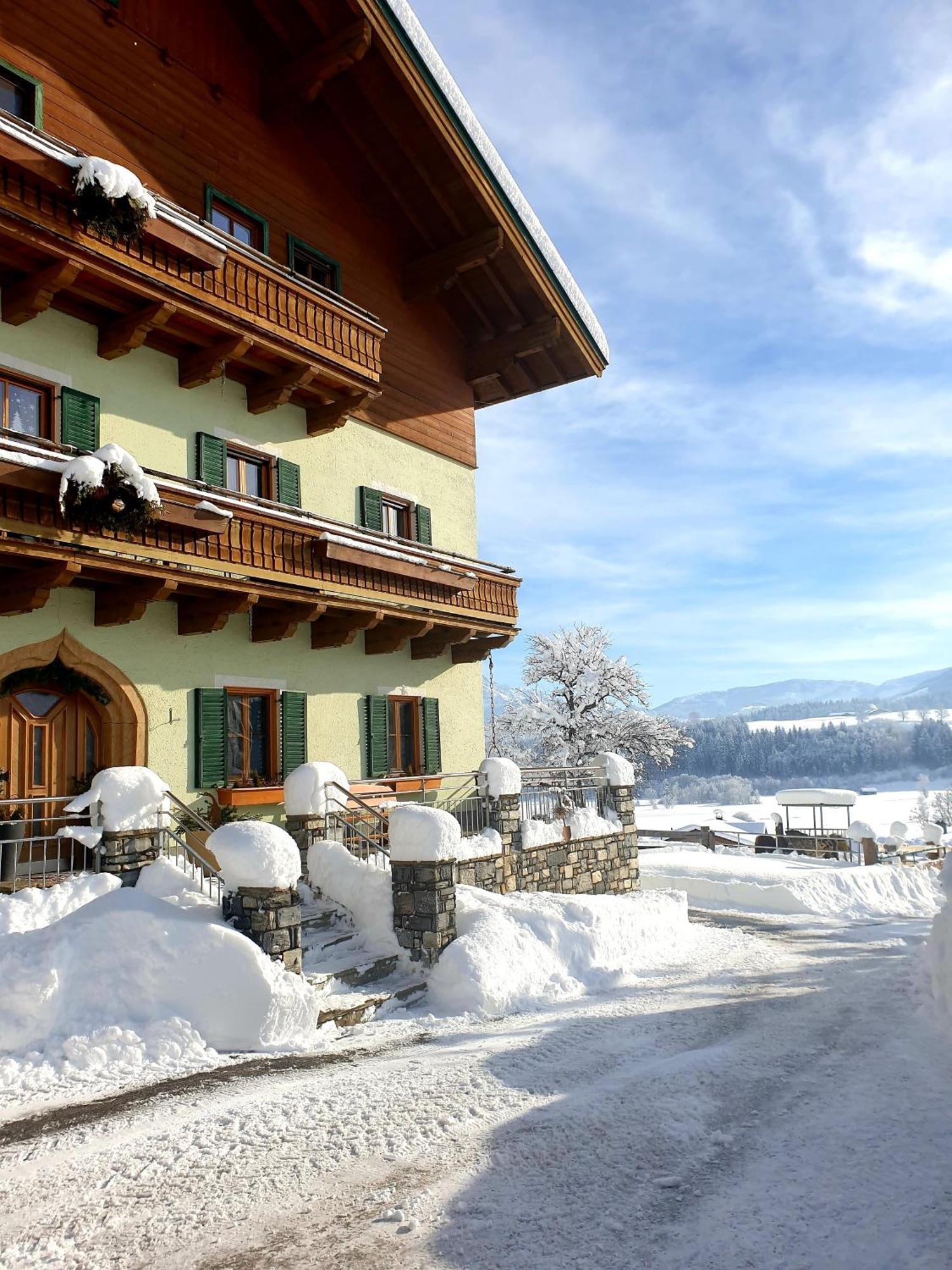 Unterbiberghof Villa Saalfelden Bagian luar foto