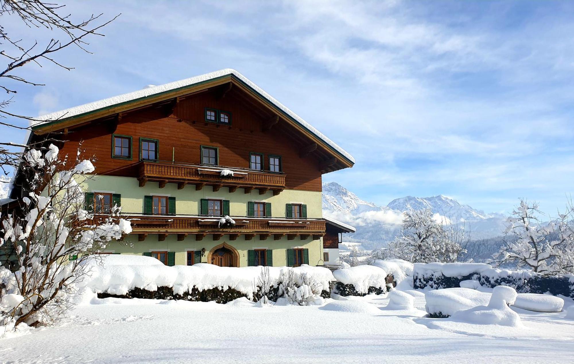 Unterbiberghof Villa Saalfelden Bagian luar foto